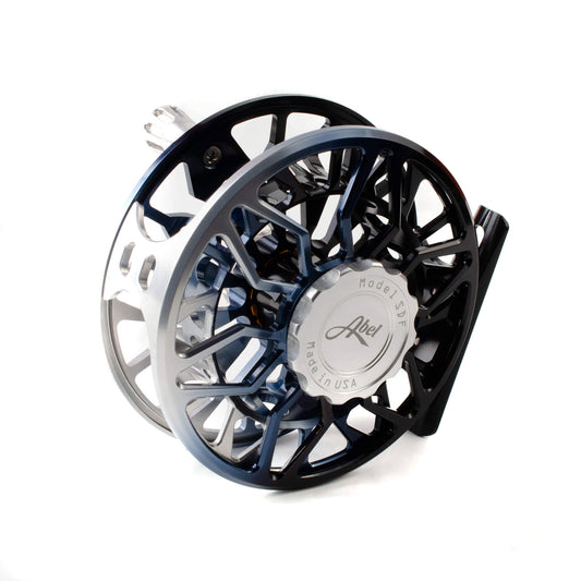 Abel SDF 6/7 Ported Black/Platinum Fade Finish W/ Platinum Drag Knob & Platinum Metal Handle