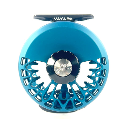 Abel Vaya 5/6 Satin Deep Blue with Basic Black Handle and Drag Knob