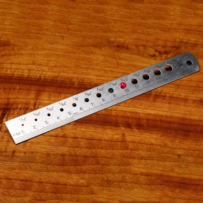 Bead Sizer and Measuring Ruler