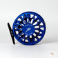 Abel SDF 5/6 Ported Satin Blue III w/ Satin Blue Drag Knob and Ebony Wood Handle