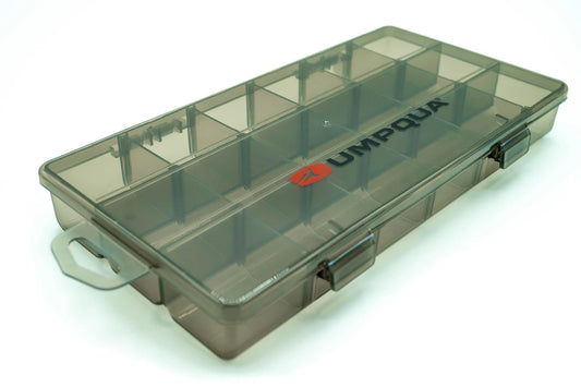 Umpqua Bug Locker #3618 Large 18 Compartment Adjustable Fly Box