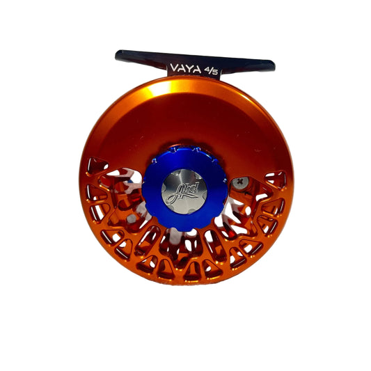 abel vaya 4 5 orange w blue drag knob blue metal handle