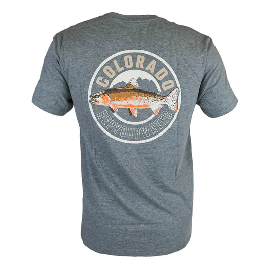 RepYourWater T-Shirt Colorado Greenback Cutthroat