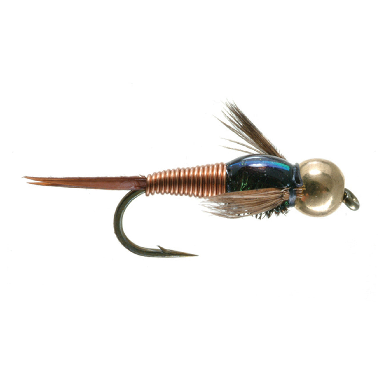 copper fishing hook Copper John, Barr's – charliesflybox