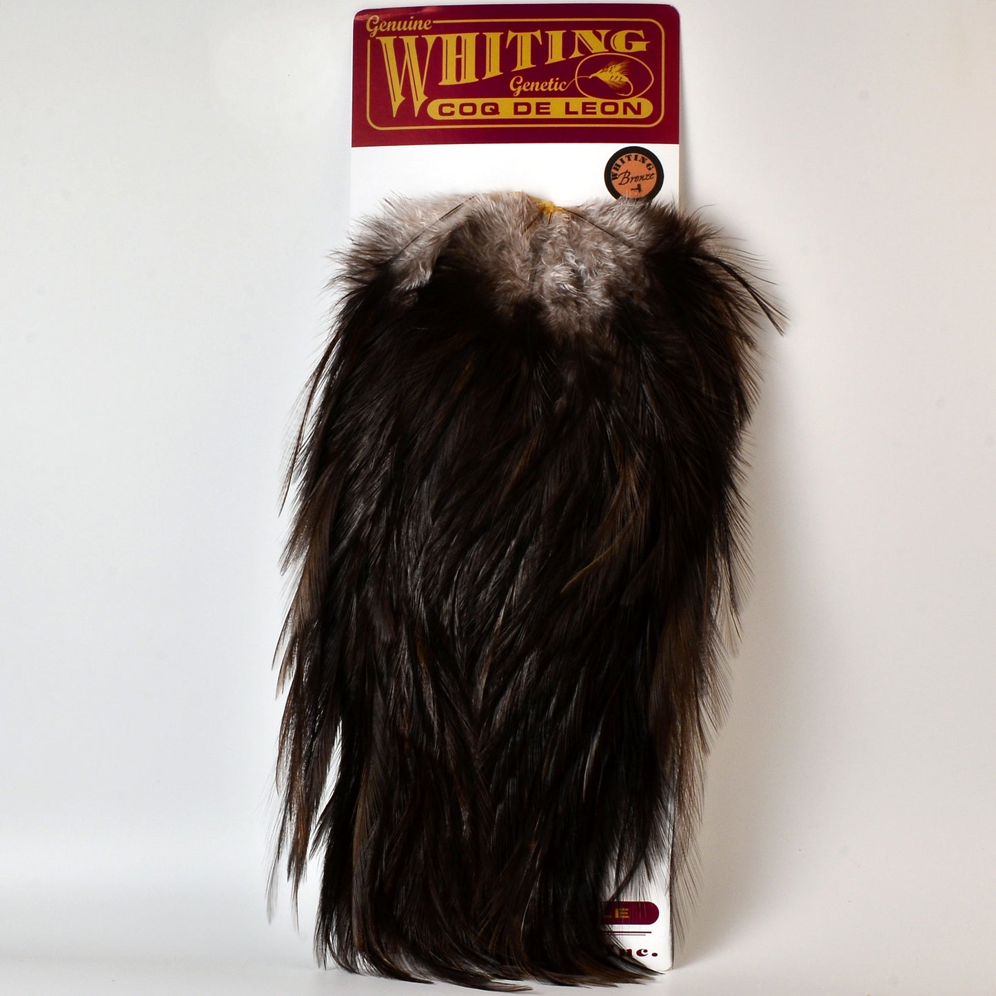 Whiting Bronze Grade Coq de Leon (CDL) Rooster Saddle