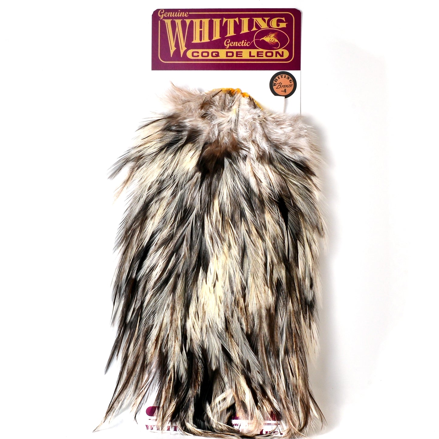 Whiting Bronze Grade Coq de Leon (CDL) Rooster Saddle