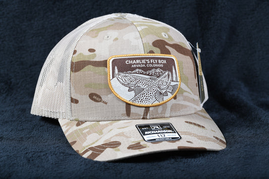 CFB Underwood Patch Trucker, Tan Camo