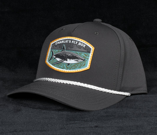 CFB Rope Trucker with Great White Shark Logo