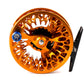 Abel Vaya 4/5 Orange with Blue Drag Knob and Blue Handle