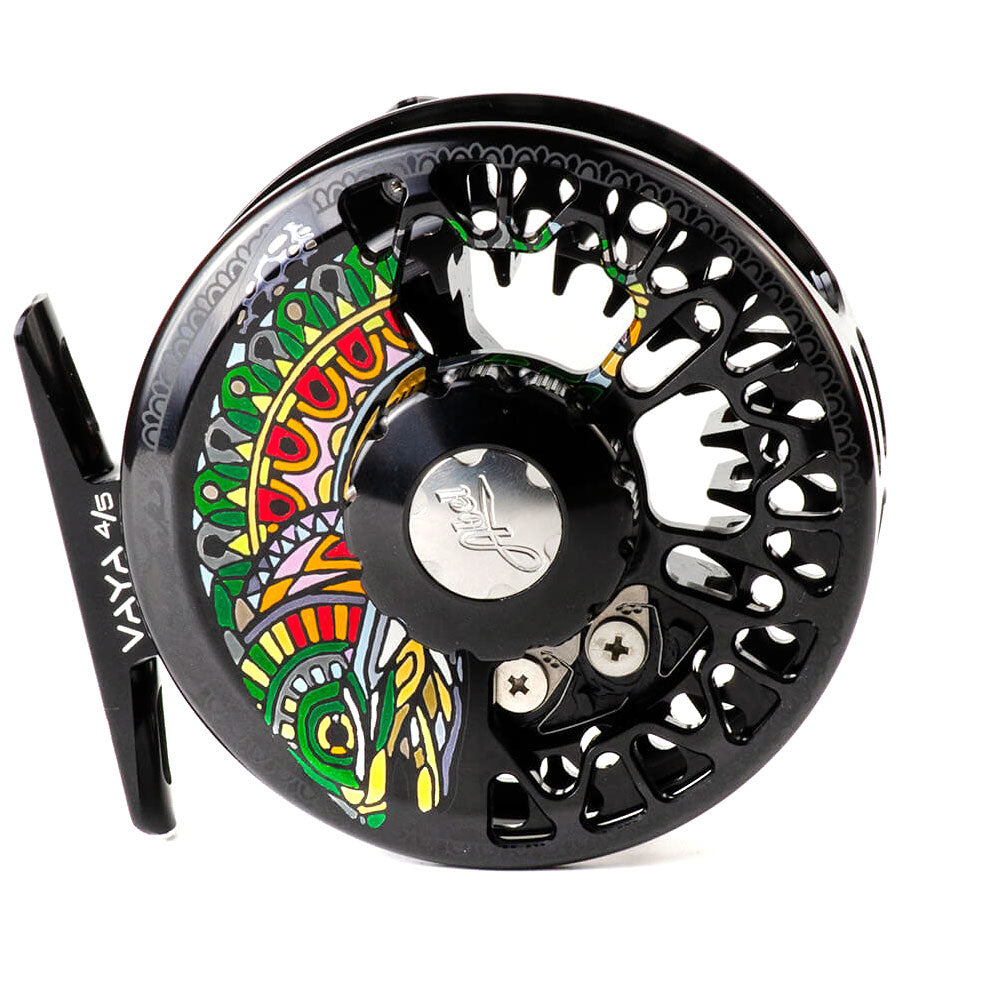 Abel Vaya 4/5 Larko Rainbow Finish W/ Black Drag Knob & Black Metal Handle