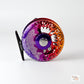 Abel Vaya 4/5 Sunset Fade Larko Graceful Grayling W/ Purple Drag Knob & Black Metal Handle