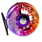 Abel Vaya 4/5 Sunset Fade Larko Graceful Grayling W/ Purple Drag Knob & Black Metal Handle