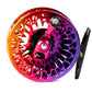 Abel Vaya 4/5 Sunset Fade Larko Graceful Grayling W/ Purple Drag Knob & Black Metal Handle