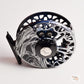 Abel Vaya 5/6 Black/Platinum Fade Larko Trout Engraved W/ Black Drag Knob & Platinum Handle