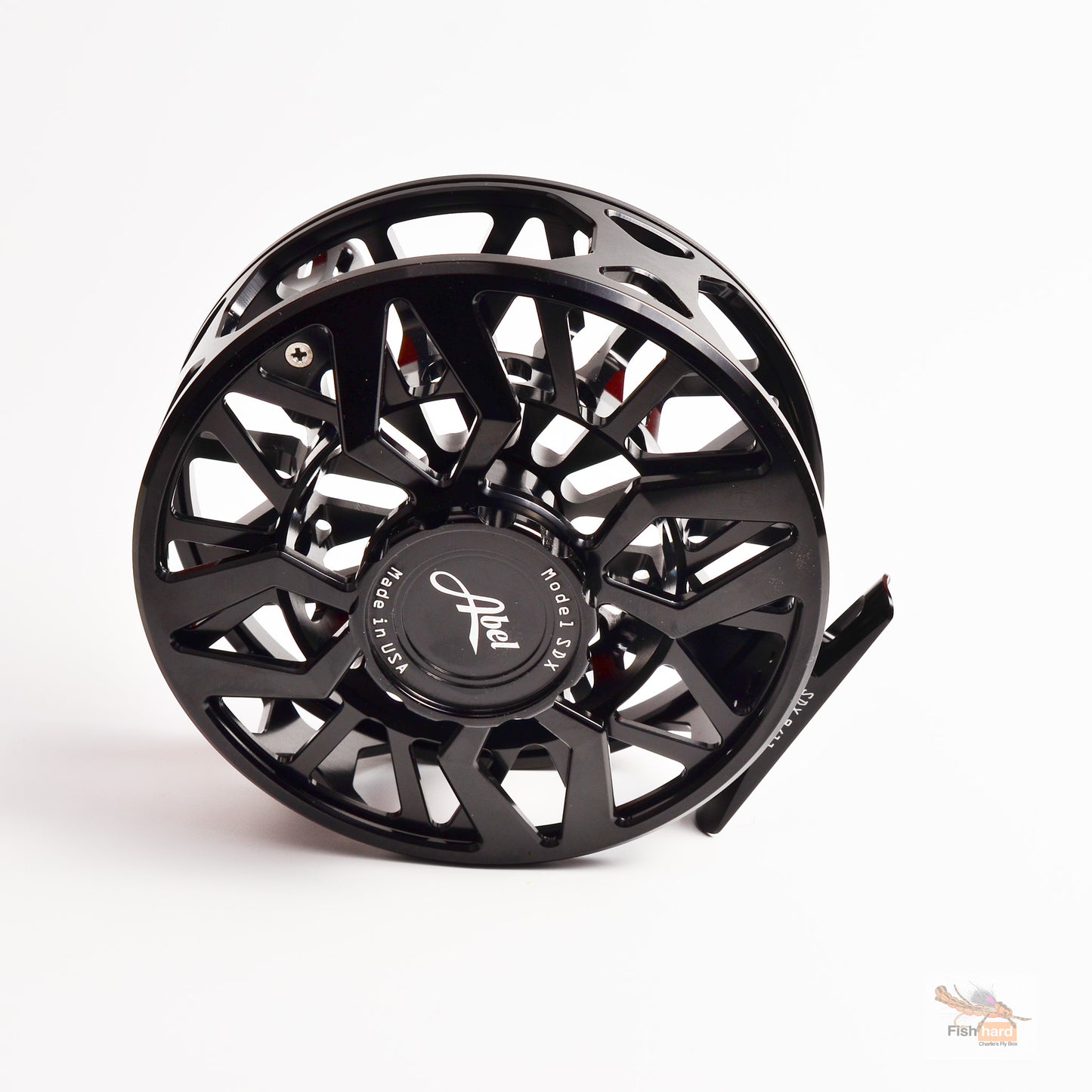 Abel SDX Ported Black Finish W/ Black Drag Knob & Black Metal Handle
