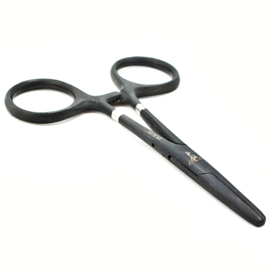 Dr. Slick Black Scissor Clamp, 4 inch Straight