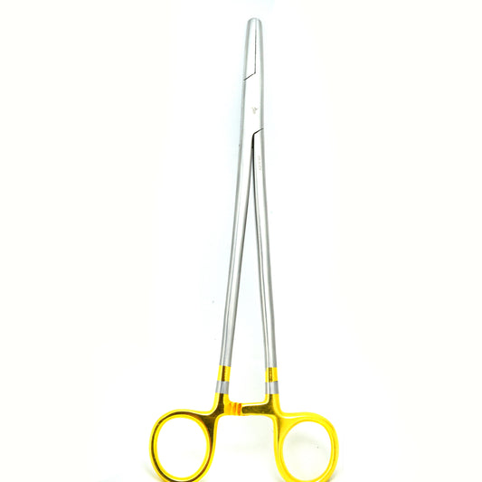 Dr. Slick Long Range Gold Forceps, 8 in