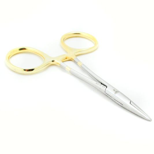 Dr. Slick Spring Creek Gold Forceps, 5in Straight