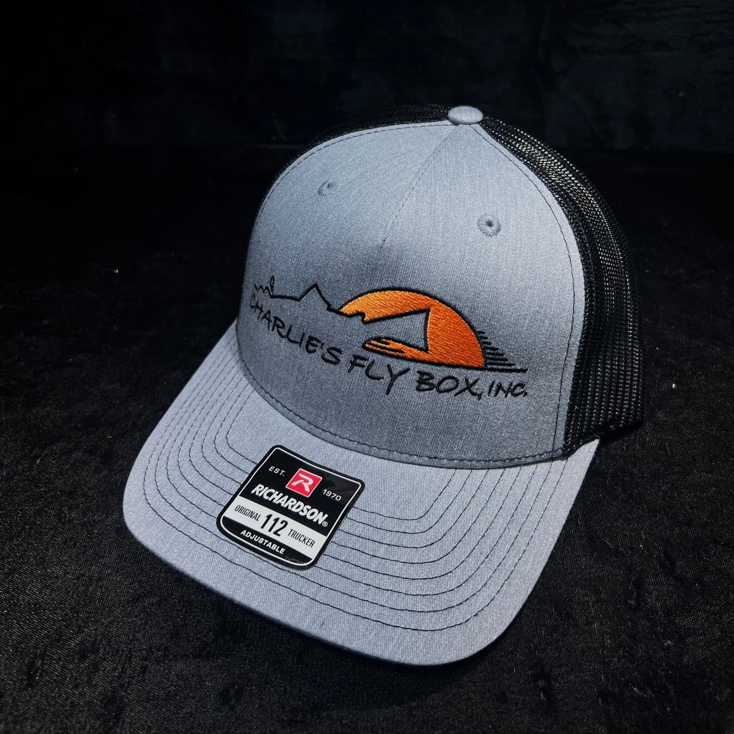 Original CFB Trucker Hat, Black and Gray