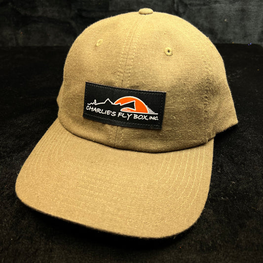 CFB Hat, Brown Twill with Black OG Patch