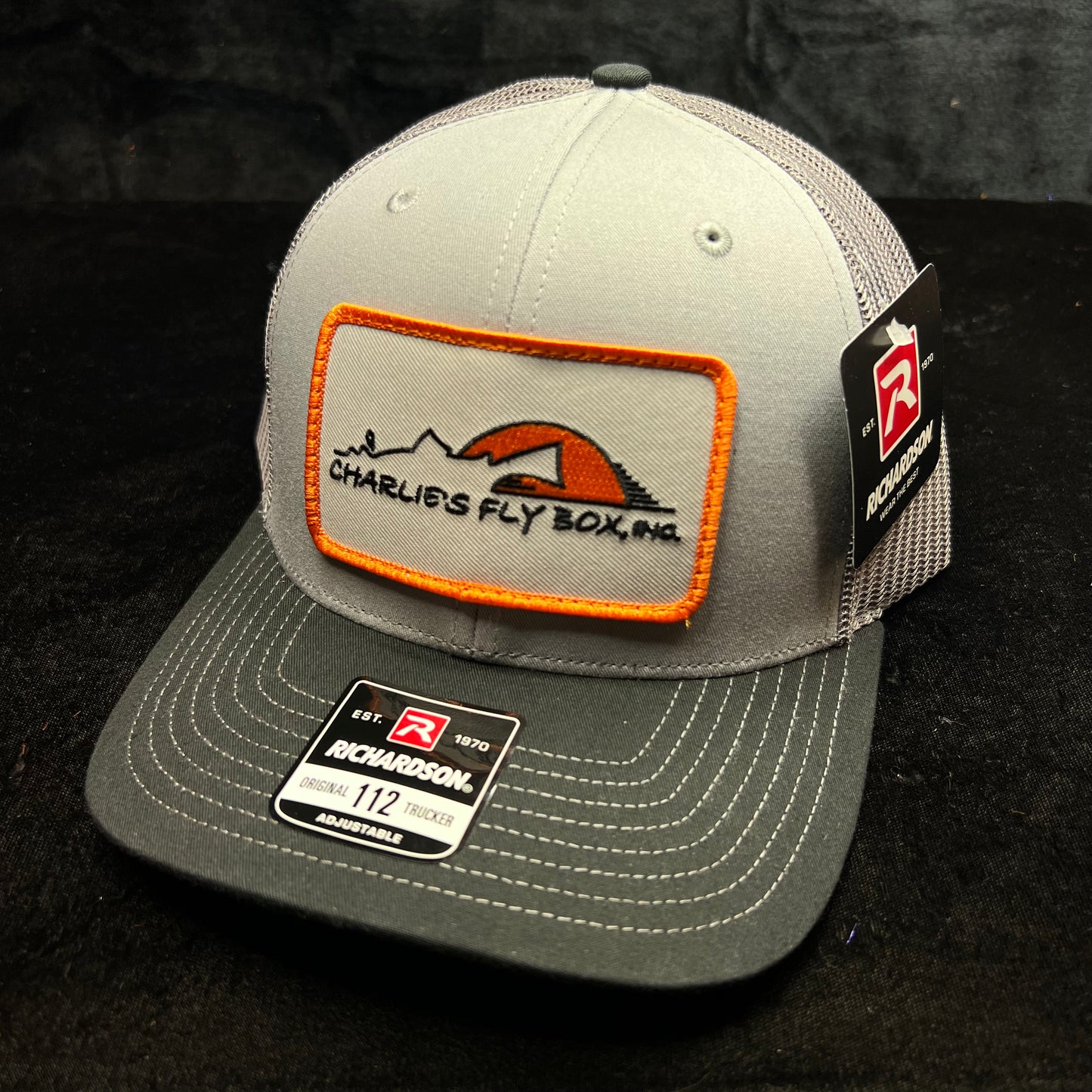 CFB Patch Trucker, Black-Gray