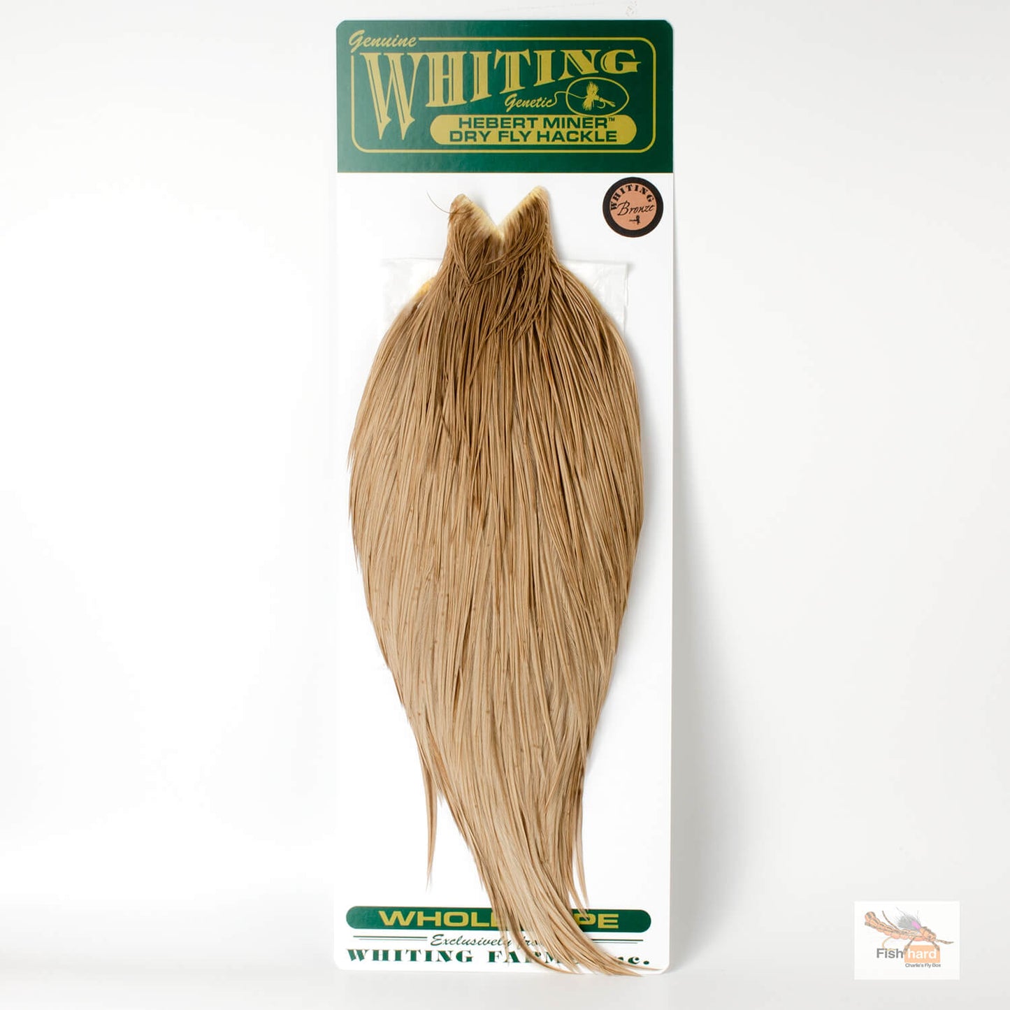 Whiting Hebert Bronze Grade Cape, Medium Brown Dun