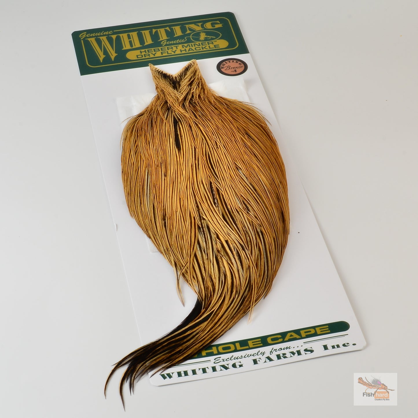 Whiting Hebert Bronze Grade Cape, Golden Badger