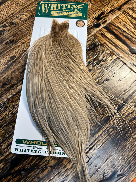 Whiting Hebert Bronze Grade Cape, Medium Brown Dun