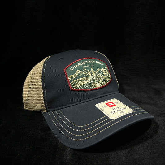 CFB Trucker Hat Navy & Khaki w/ Underwood Patch