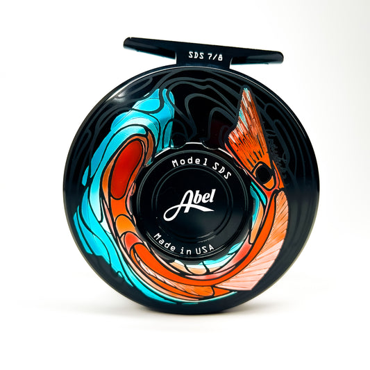 Abel SDS 7/8 Solid with Larko Mirage Redfish