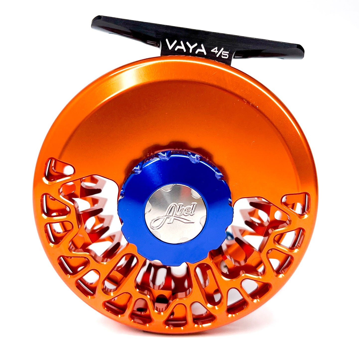 Abel Vaya 4/5 Orange with Blue Drag Knob and Blue Handle