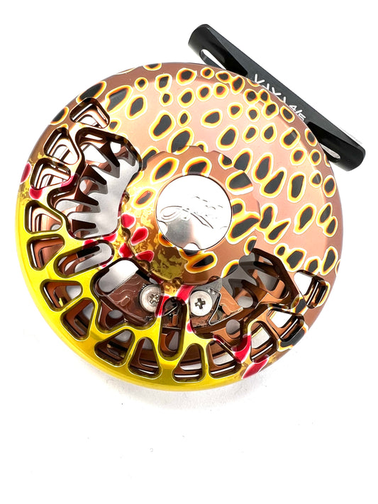 Abel Vaya 4/5 Classic Brown Trout with CBT Drag Knob and Rosewood Handle