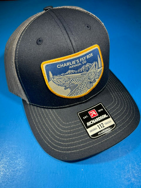 CFB Trucker, Dark Blue/Gray with Underwood Embroidery Patch