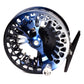 Abel Vaya 5/6 Black/Platinum Fade Larko Trout Engraved W/ Black Drag Knob & Platinum Handle