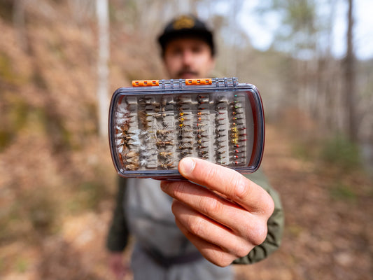 Fishpond Pescador Fly Box, Small, Clear, Burnt Orange