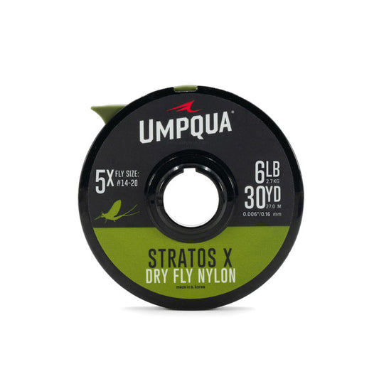 Umpqua Stratos X Dry Fly Nylon Tippet Gray Camo