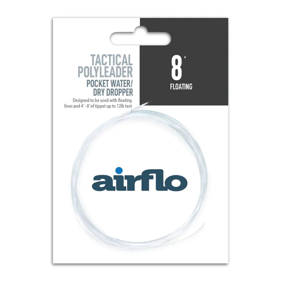 Airflo Tactical Polyleader Pocket Water/Dry Dropper 8'