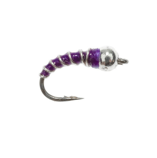 Zebra Midge Tungsten, Purple