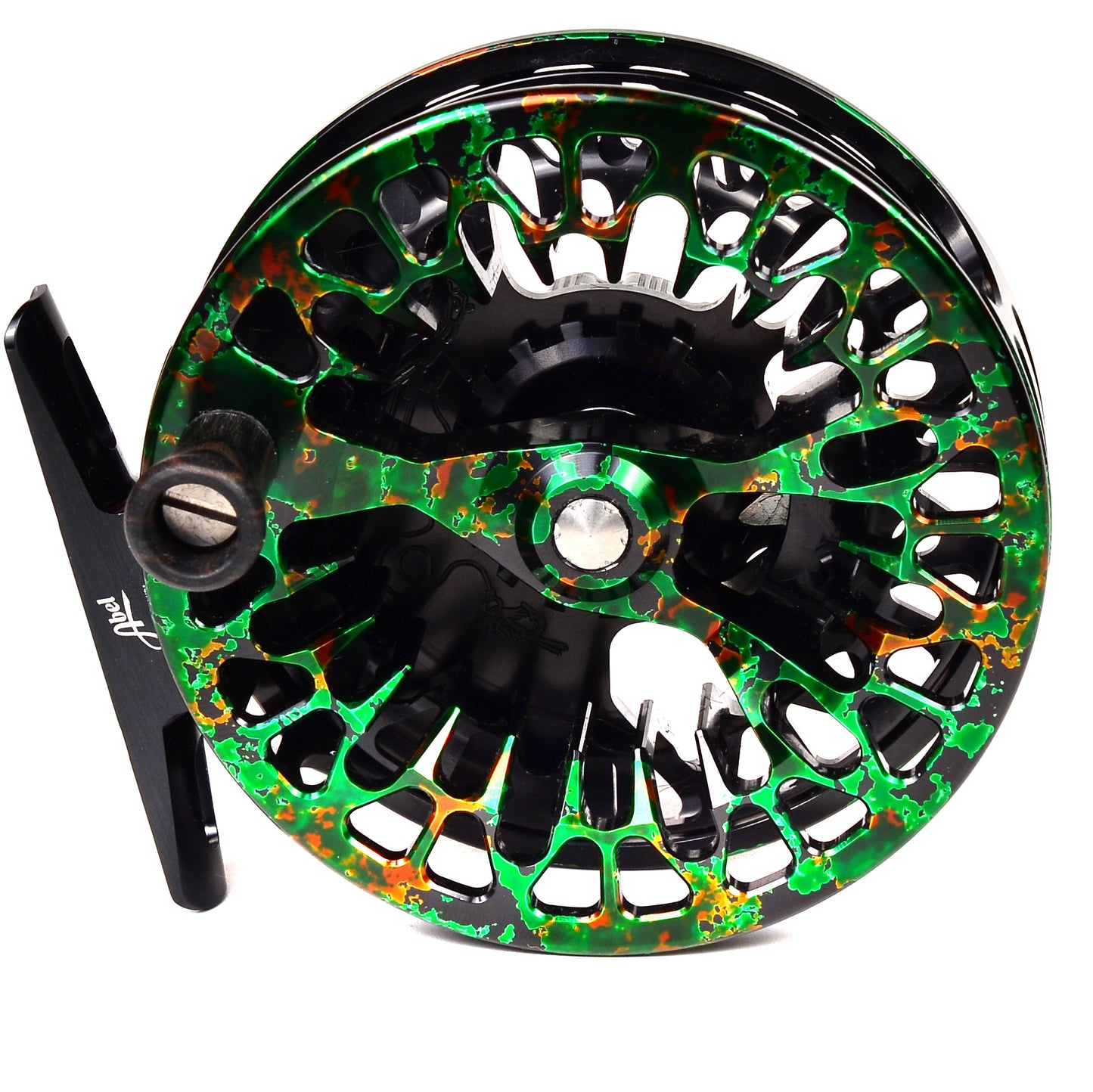 Abel Vaya 4/5 Retro Green/Black Finish W/ Retro Green/Black Drag Knob & Ebony Handle