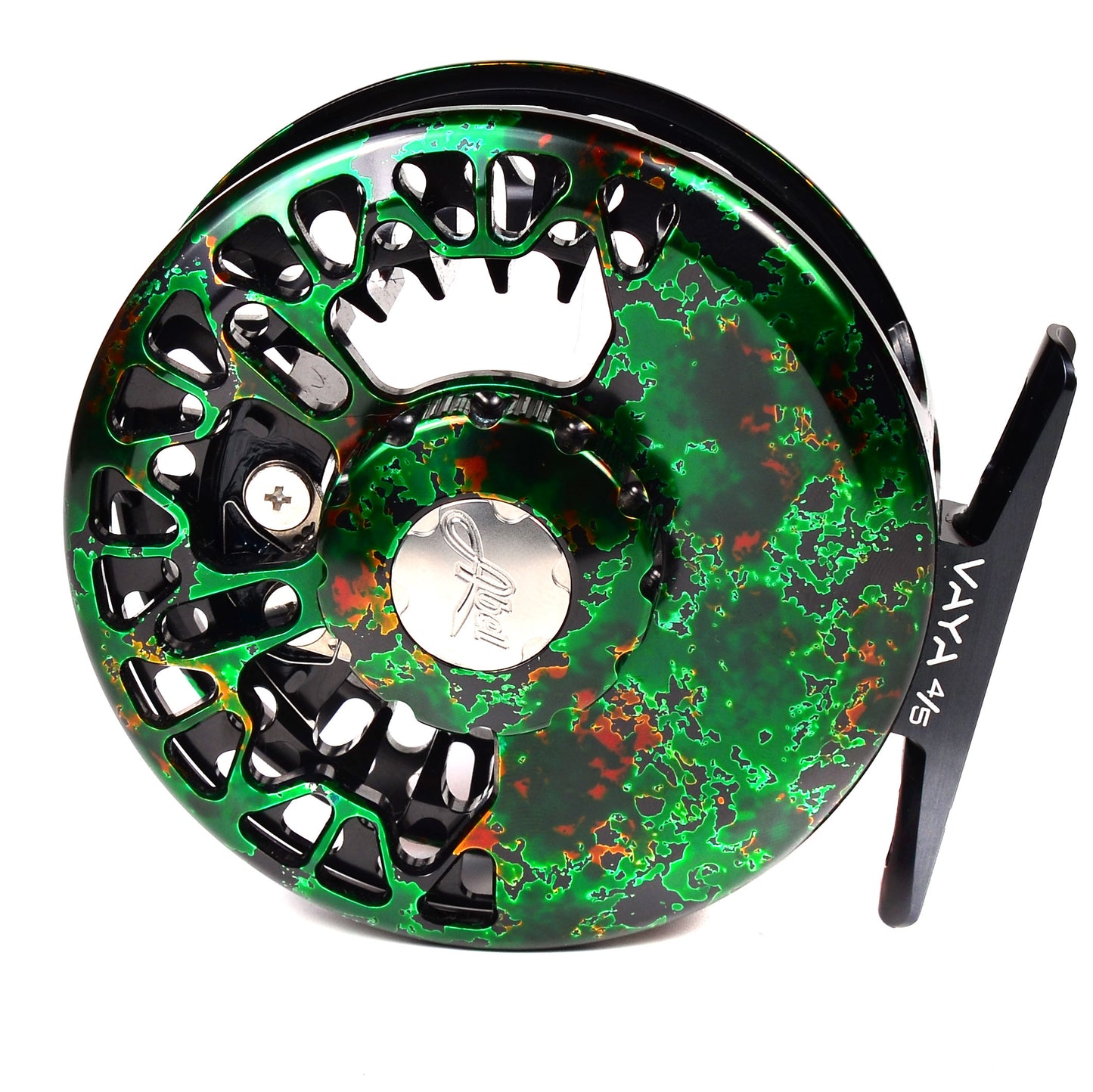 Abel Vaya 4/5 Retro Green/Black Finish W/ Retro Green/Black Drag Knob & Ebony Handle