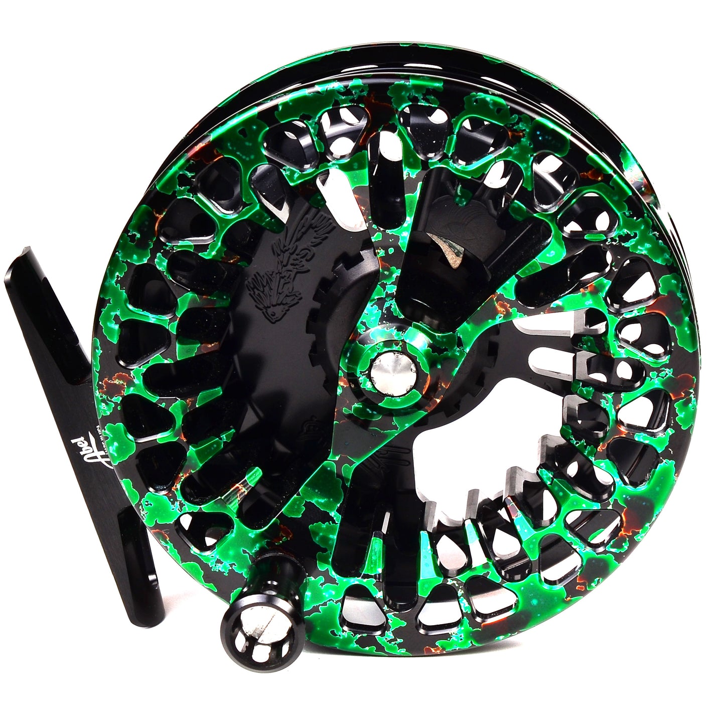 Abel Vaya 5/6 Retro Green/Black W/Bronze Drag Knob & Black Metal Handle