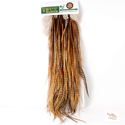 Hebert Bronze Grade Saddle, Barred Medium Ginger