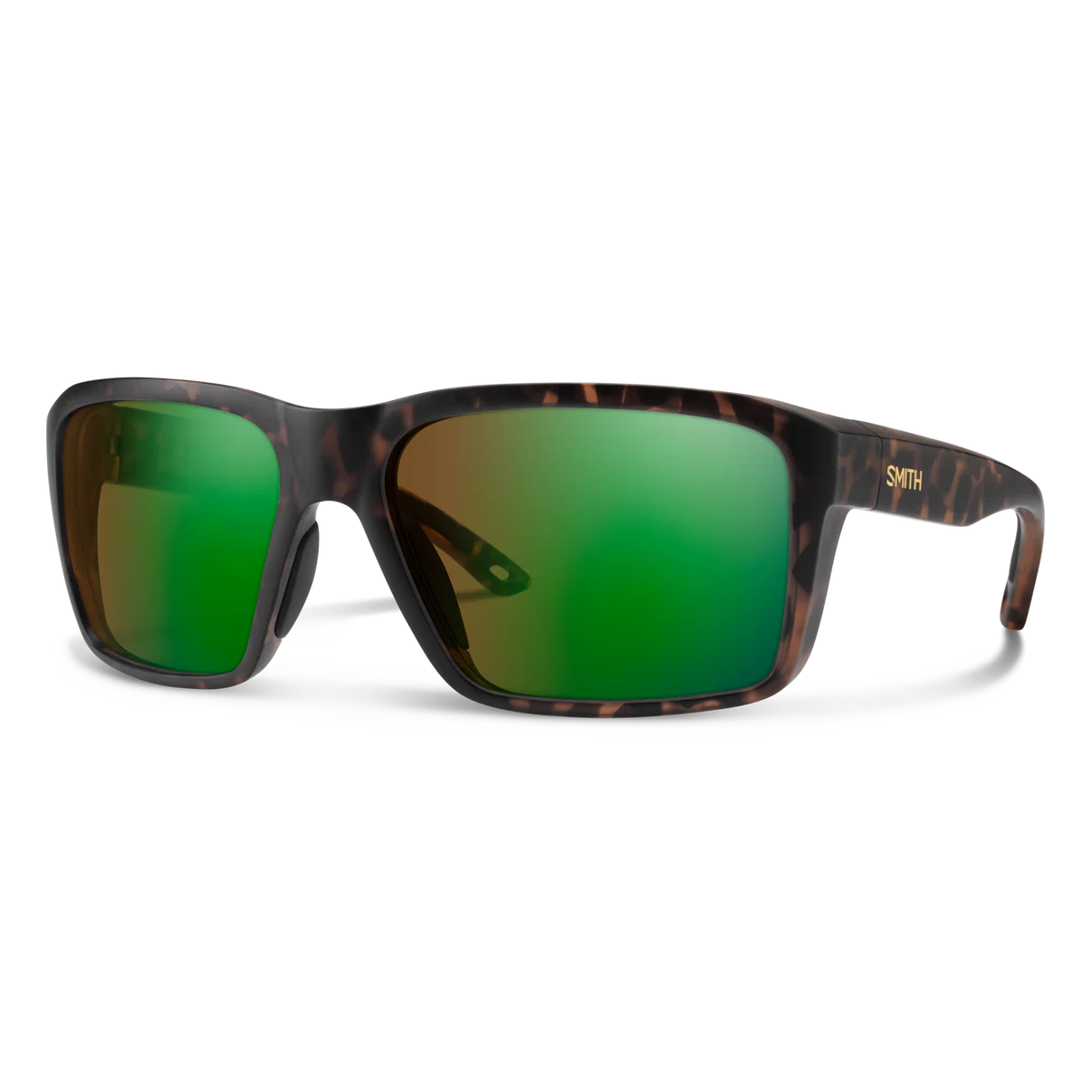 Smith Backcast Matte Tortoise Frame W/ Polarchromic Brown Green Mirror Glass Lens
