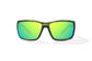 Bajio Bales Beach Green Stripe Matte Frame w/ Green Mirror Polarized Lens