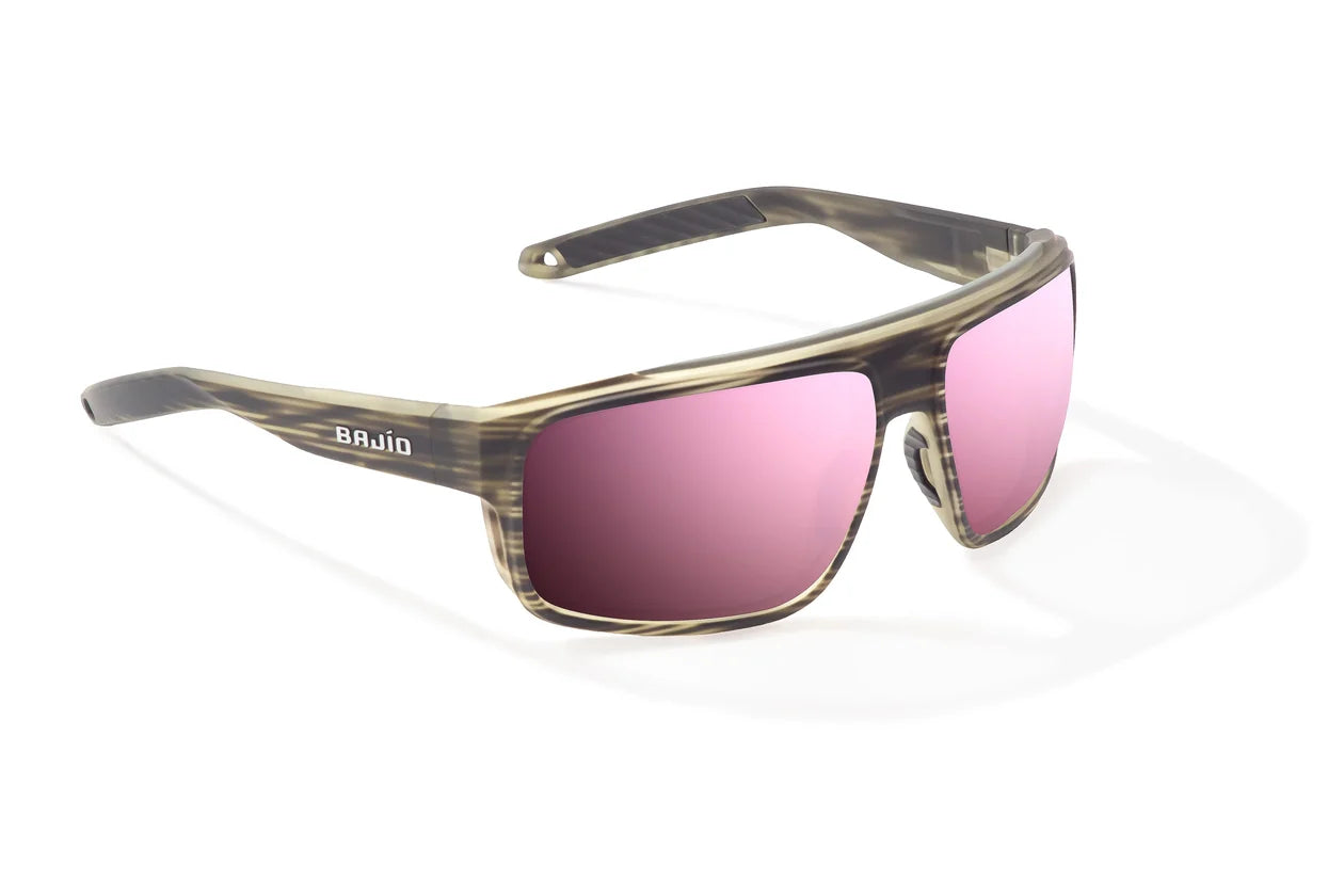Bajio Greenland W/ Grey Grass Matte Frame & Rose Mirror Glass Lens