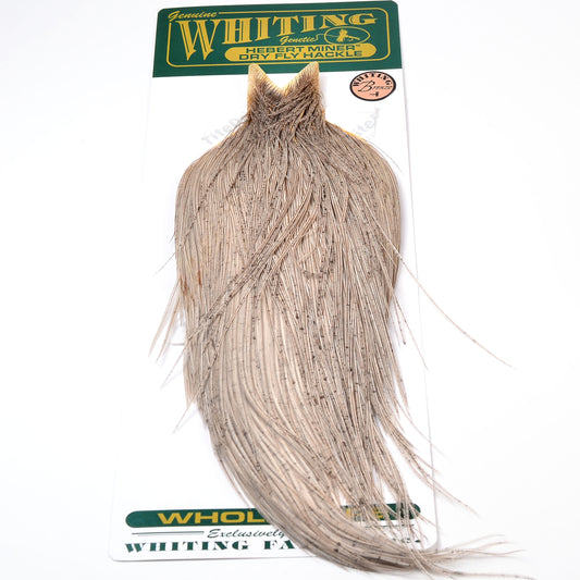 Hebert Bronze Grade Rooster Cape, Light Gray Dun