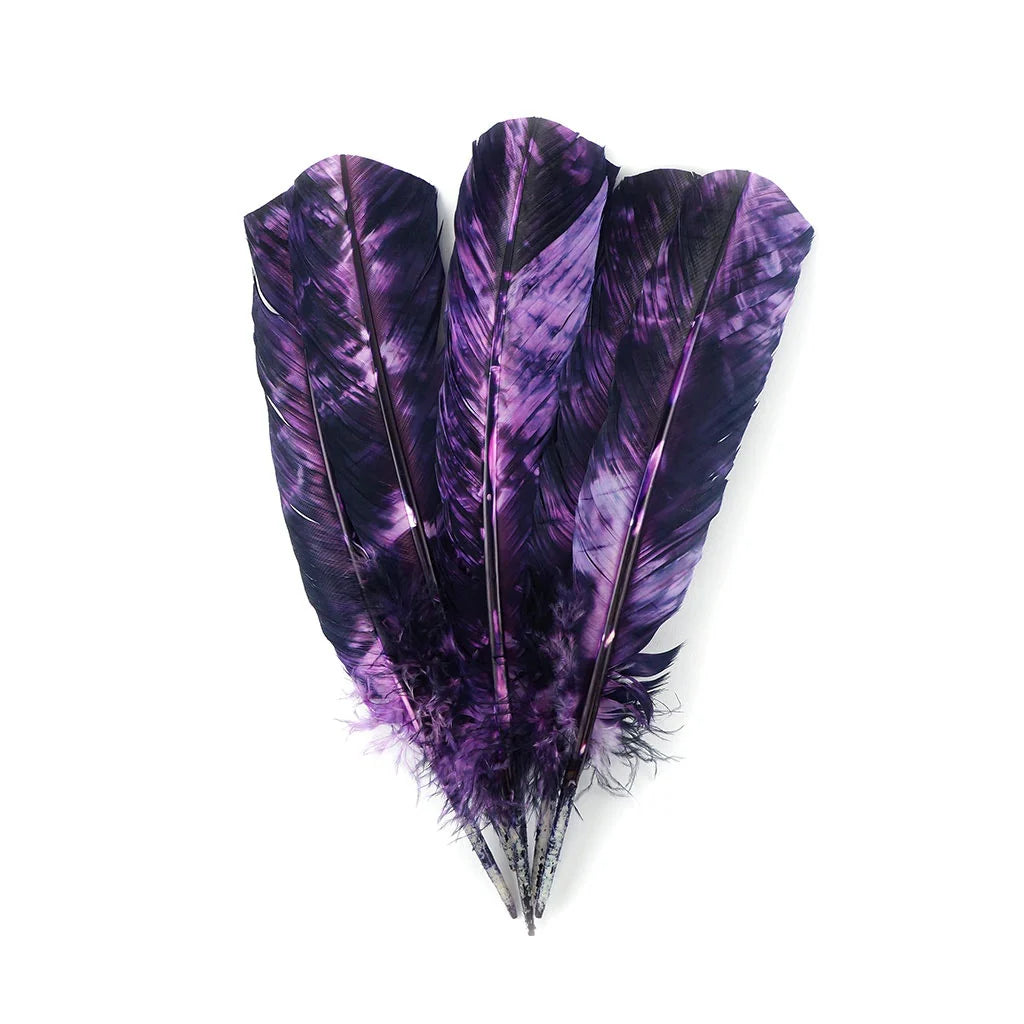 Marabou Brothers Tie Dyed Turkey Quill