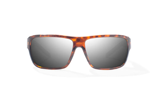 Bajio Rigolets, Brown Tortoise Gloss Frame w/ Silver Mirror Polarized Lens