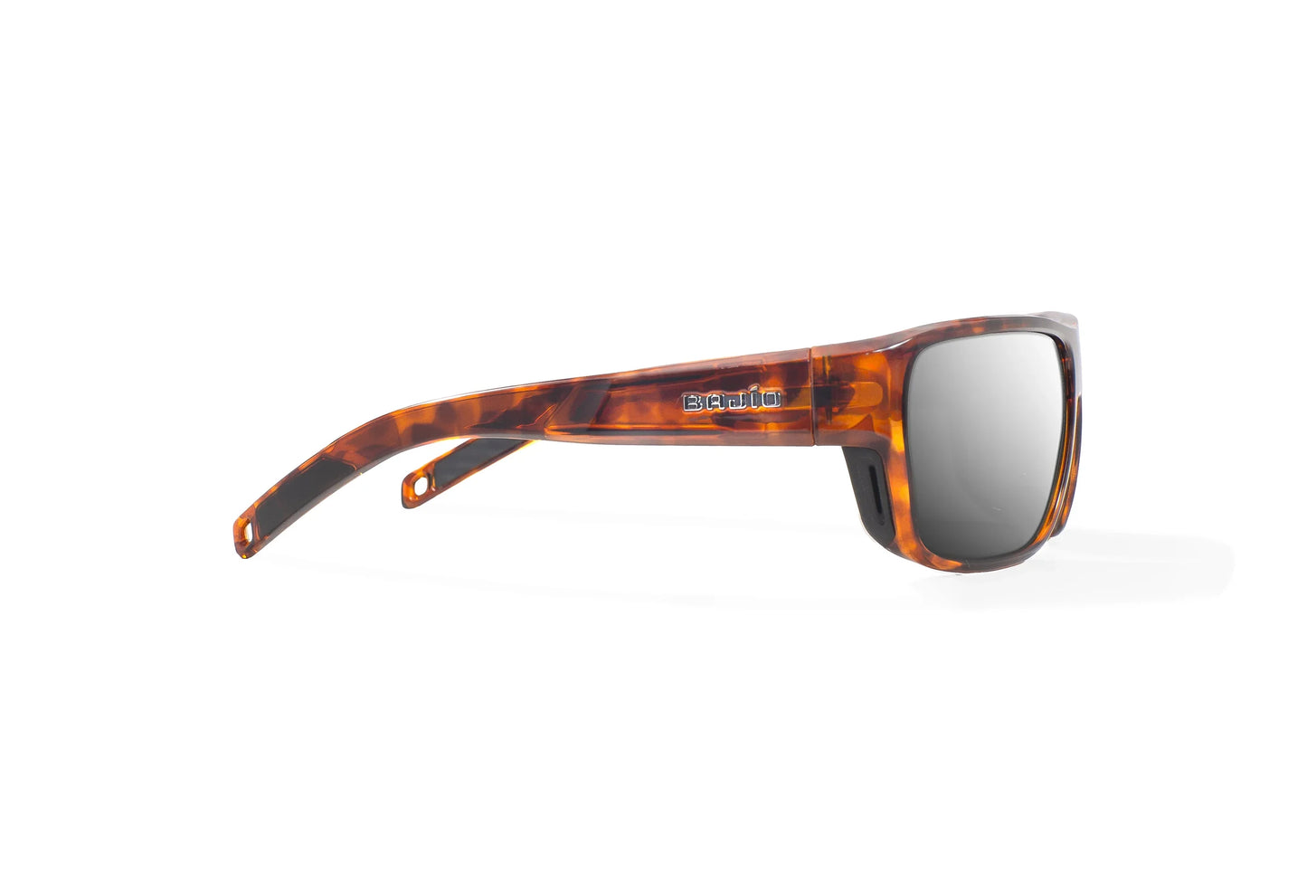 Bajio Rigolets, Brown Tortoise Gloss Frame w/ Silver Mirror Polarized Lens