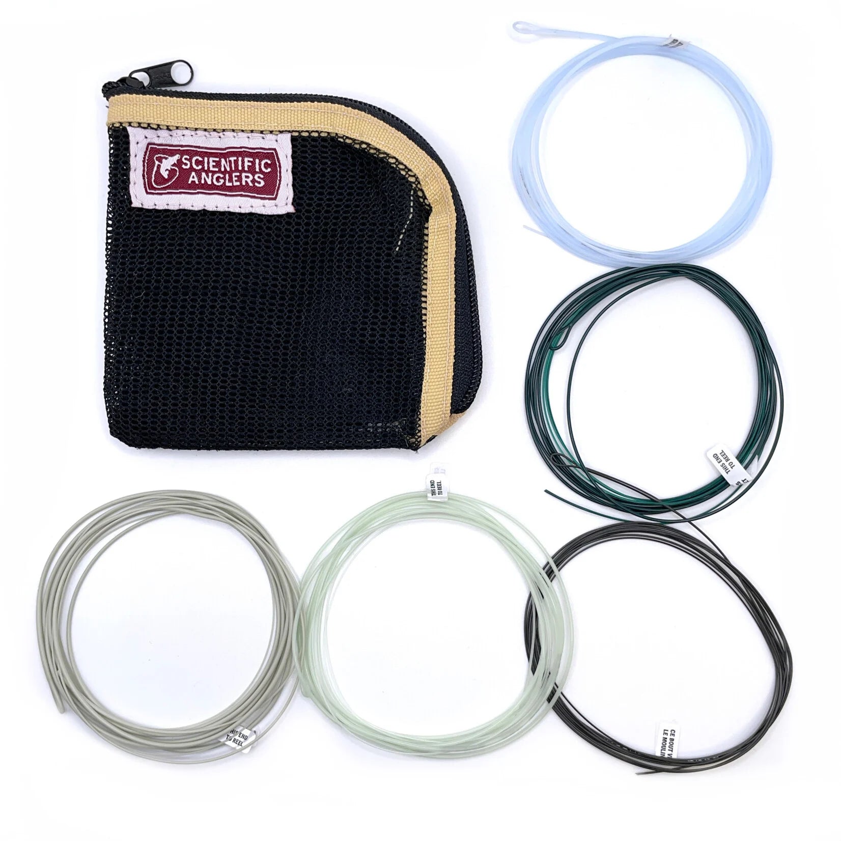 Scientific Anglers Premium Stealth Bite Leader – 7.5 Ft, 80LB Tapered, Fluorocarbon & Titanium Wire